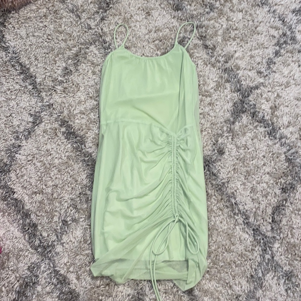 THE KRIPT mini ruche dress